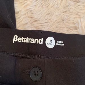 Betabrand black pants
